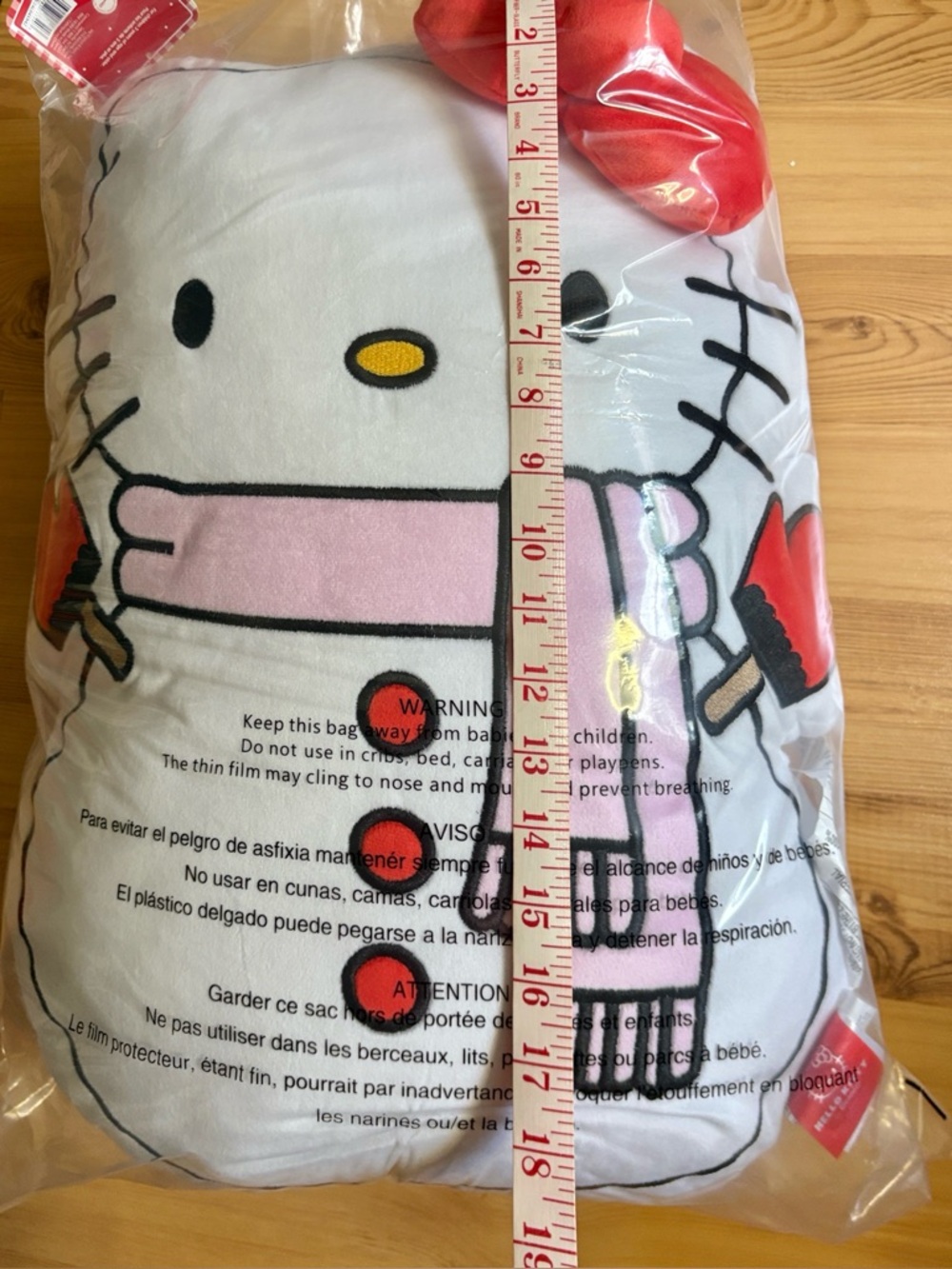 Hello Kitty Large Stuffed Doll - Picture 3 of 6